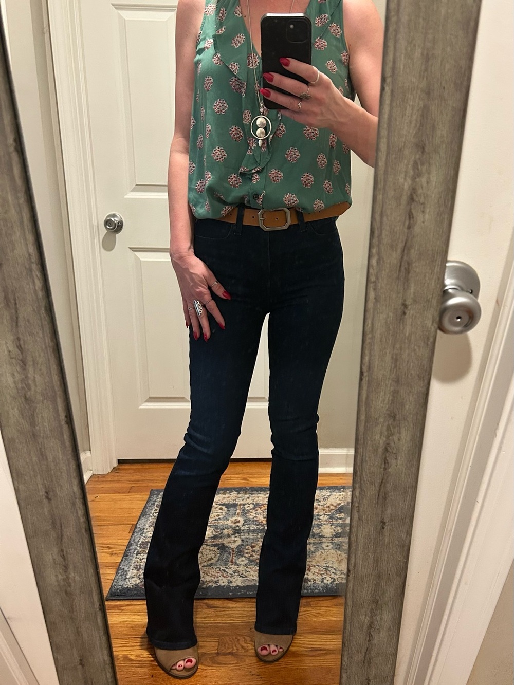 PAIGE Laurel Canyon High-Rise Bootcut Jeans - Picture 16 of 16